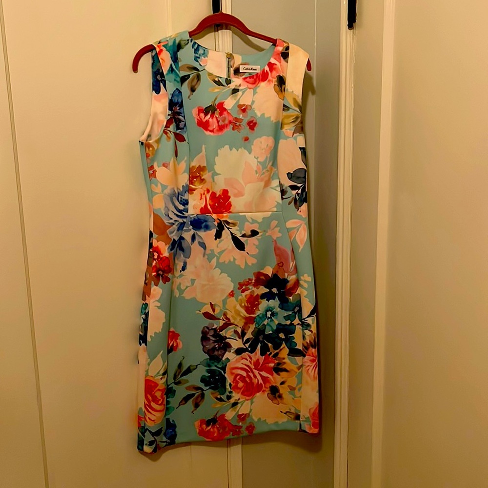 Calvin klein floral dress